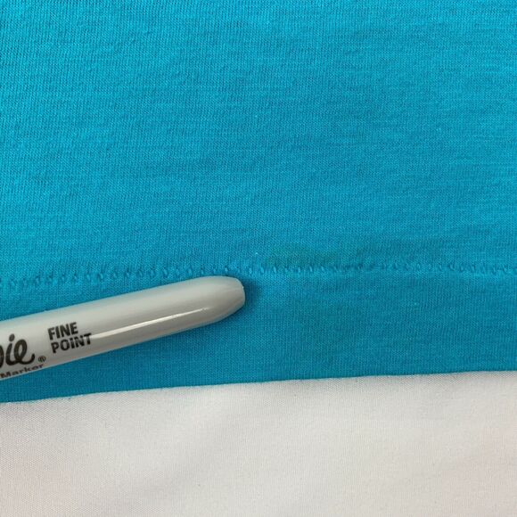 Vintage Chicago Slippery Sam T Shirt Mens Medium Made In USA 80s Tee Blue - Picture 4 of 6